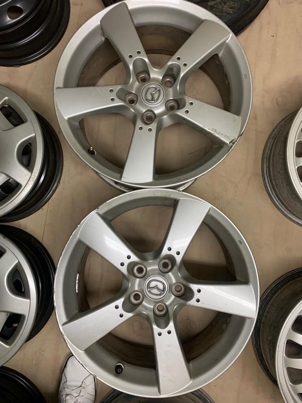 2 only rims ( no tyres)for Mazda RX8 &#64; R1000 each