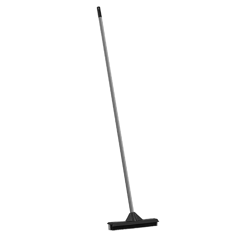 Parrot Products Rubber Broom With Aluminium Handle