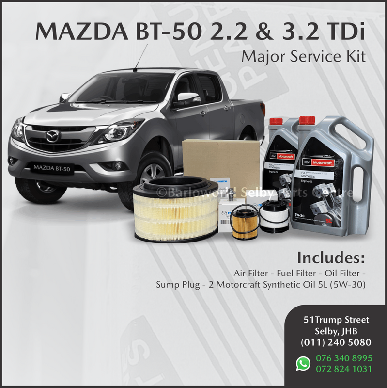 New Genuine Mazda BT-50 Major Service Kit