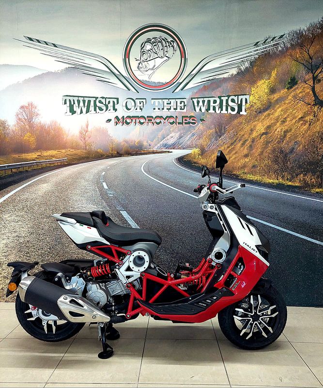 2023 ITALJET Dragster 200 at Twist of the Wrist Motorcycles