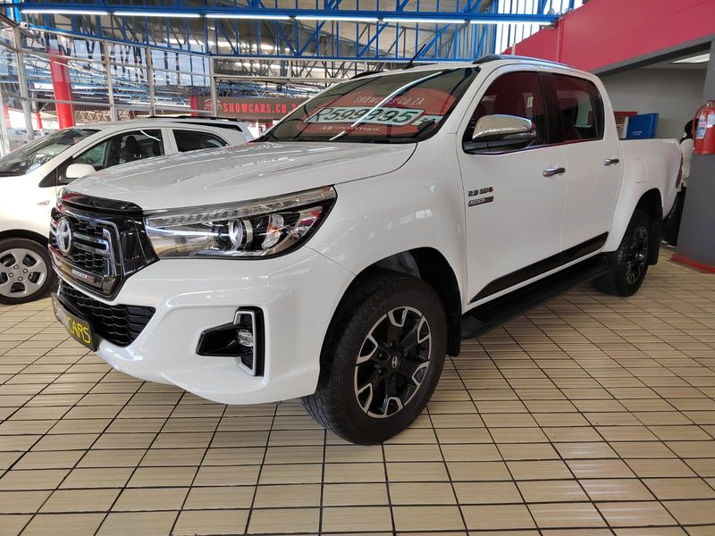 White Toyota Hilux MY20.10 2.8 GD-6 RB Legend 6AT DC with 115559km available now!