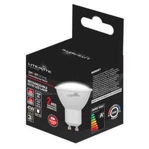 Litemate Loadshedding Rechargeable 4W GU10 LED Lamp