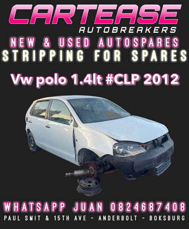 VW POLO 1.4LT #CLP 2012 BREAKING FOR PARTS
