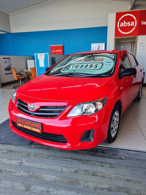 Red Toyota Corolla Quest 1.6 with 93114km available now!