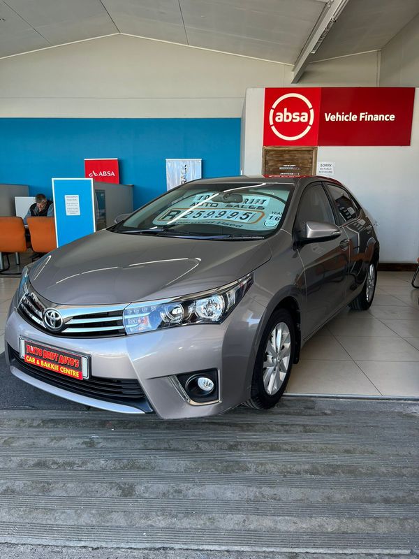 2016 Toyota Corolla 1.8 Exclusive WITH ONLY 67351KM&#39;S CALL WESLEY NOW  &#64; 081 413 2550