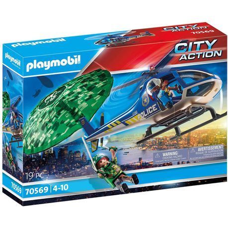Playmobil Police Parachute Search 70569