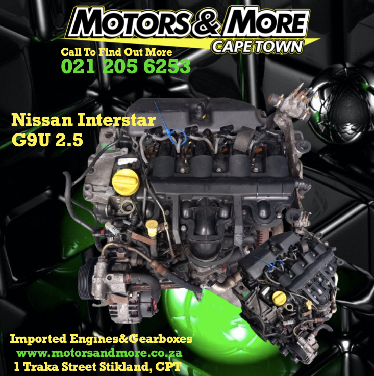 Nissan Interstar G9U 2.5 Engine For Sale