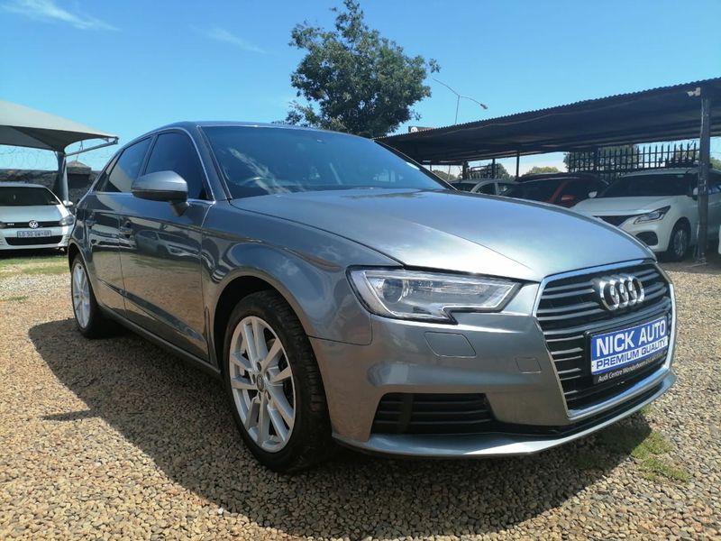 2020 Audi A3 Sportback 1.0 TFSI S Tronic, Grey with 62000km available now!