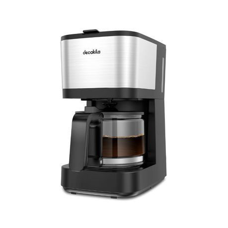 Decakila - Drip Coffee Maker 1.25L - 750W - Black