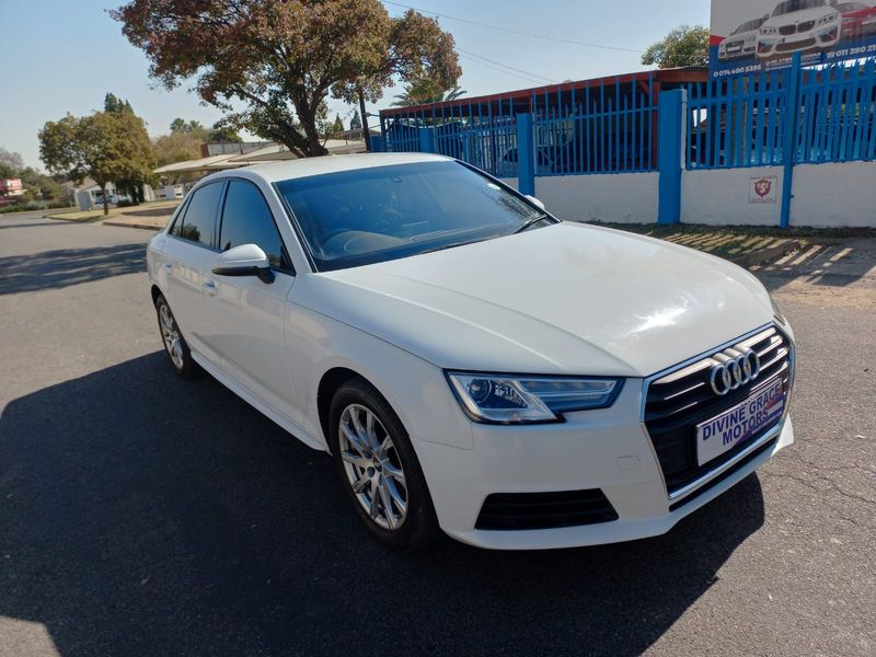 White Audi A4 35 TFSI with 63000km available now!