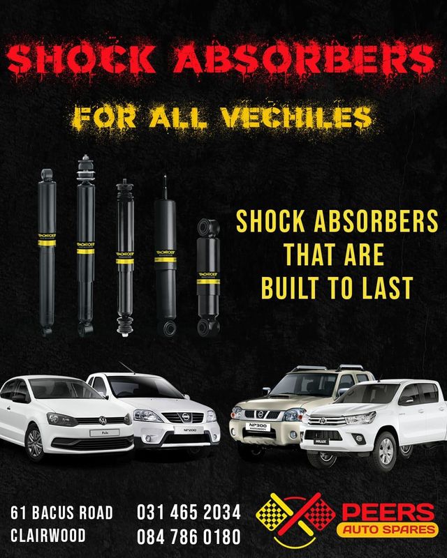 SHOCK ABSORBERS FOR VEHICLES
