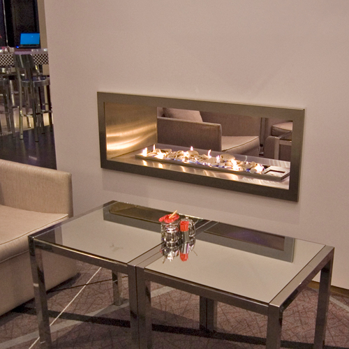 Verto Double sided Vent Free Vent Free Gas FIreplace