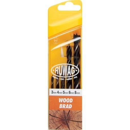 Ruwag 5Piece Wood Brad 4-10mm