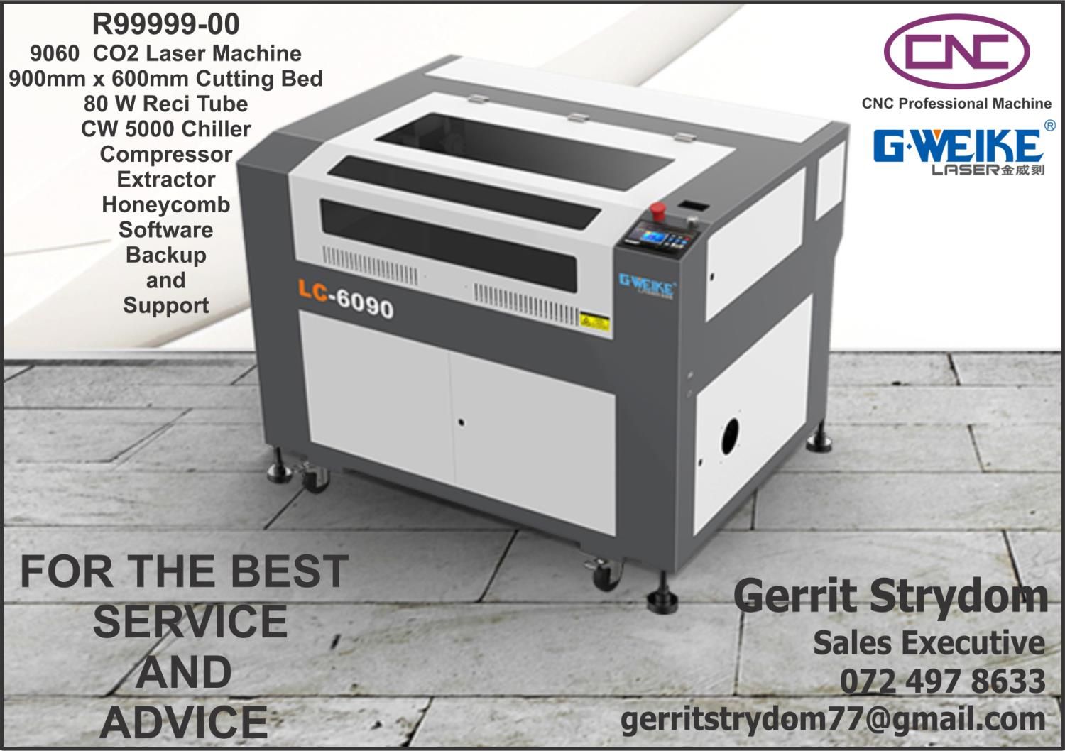 Laser Cutting and Engraving Machine Edenvale Gumtree South Africa