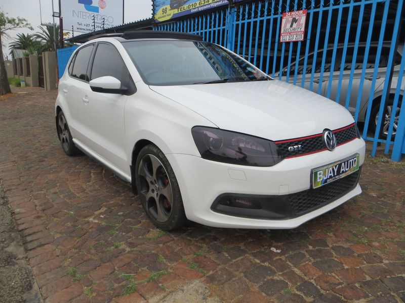 2014 Volkswagen Polo 1.8 TSI GTI DSG, White with 107000km available now!