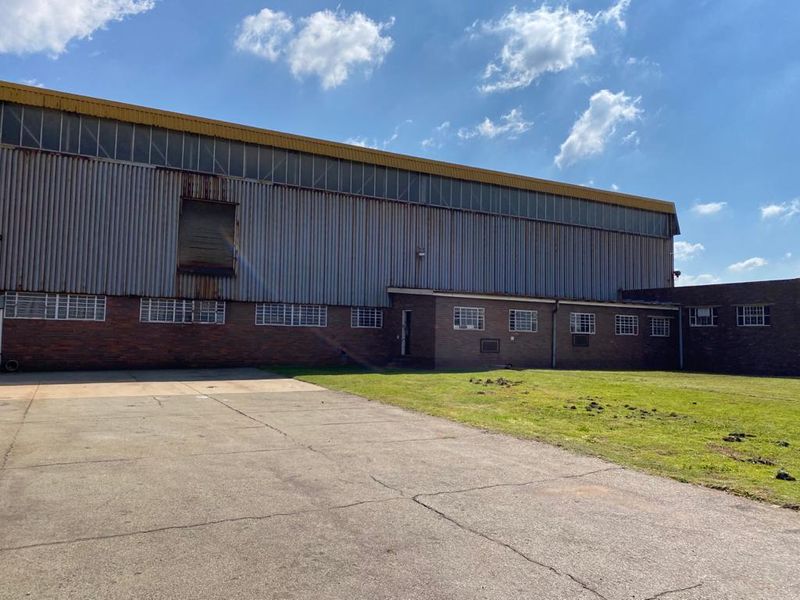 Large industrial facility to let in Boksburg East