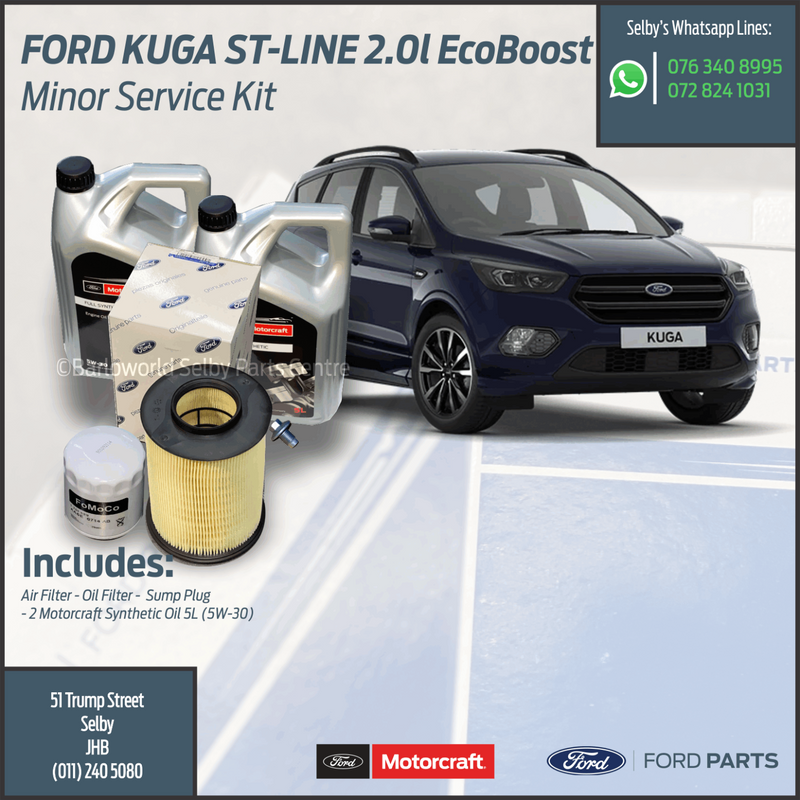 New Genuine Ford Kuga ST-Line 2.0l EcoBoost Minor Service Kit