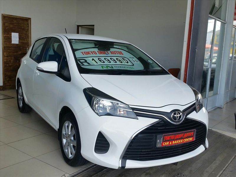 2015 Toyota Yaris 1.3 Xs 5-Door, White with 111945km available now!