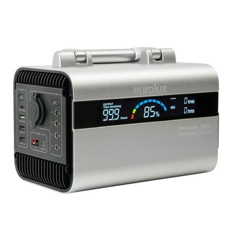 Eurolux - Rechargeable Portable Power Station - 300W