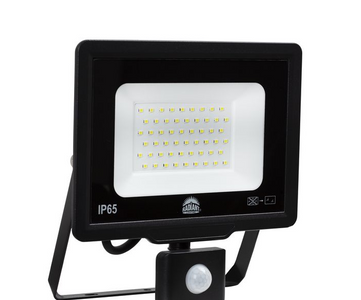 Nearly New Radiant - Led Flood Light 50w 6500k Motion Sensor - 4000-4500 Lumens