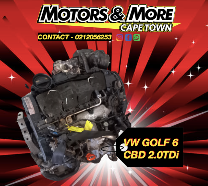 Volkswagen Golf 6 CBD 2.0TDi engine for Sale