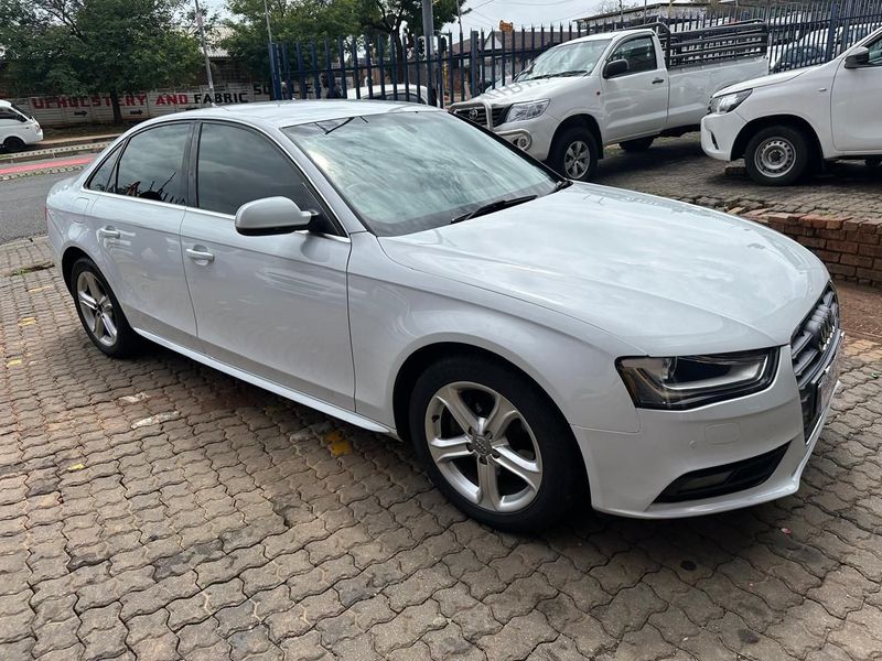 2014 Audi A4 2.0 TDI Ambition Multitronic 105kW, White with 95000km available now!