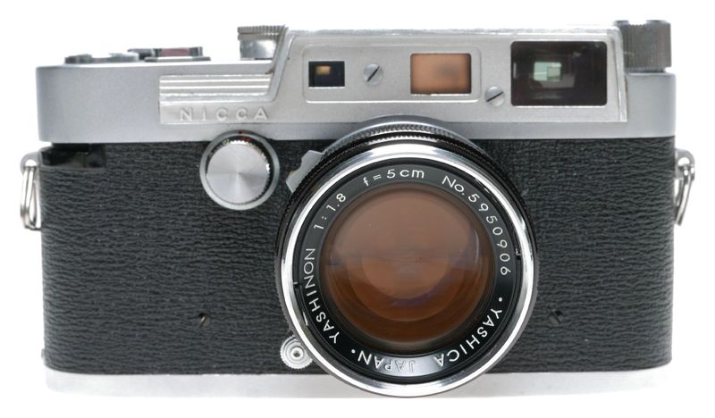 Yashica YF Nicca Rangefinder Camera M39 Yashinon 1:1.8 f&#61;5cm Leica Mount