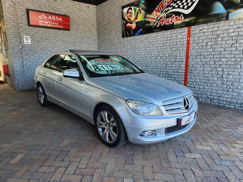 2008 Mercedes-Benz C200 KOMPRESSOR WITH 104191 KMS, CALL SALIE 071 807 2297