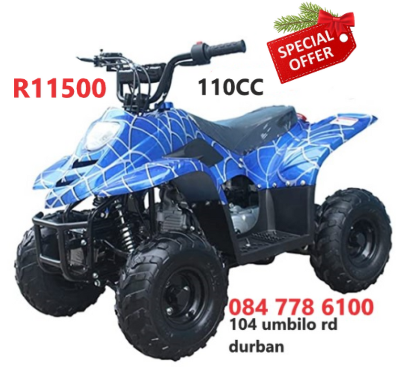 QUAD BIKE 110 CC  {   SPECIAL R11500  }    WE ARE OPEN  TO  DAY   //