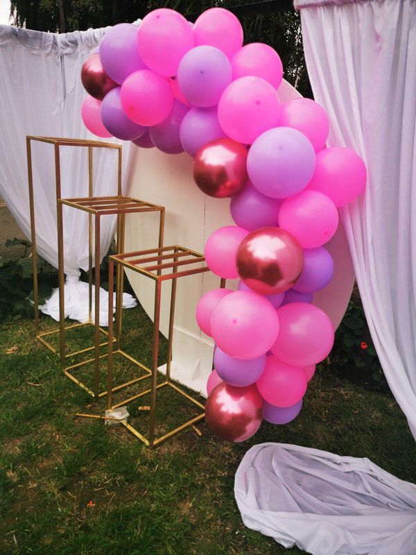 Equipment hire in Randburg, Northriding, Centurion for your weddings, baby showers, bridal showers