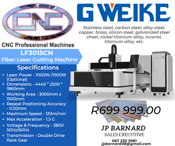 LF3015CN Fiber Laser Cutting Machine