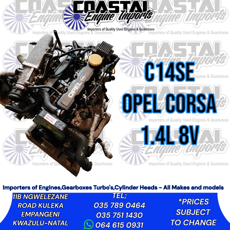 C14SE OPEL CORSA 1.4L 8V