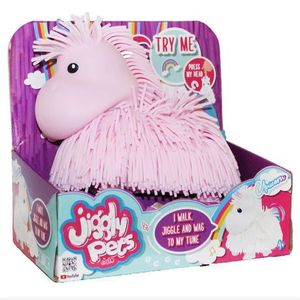 Jiggly Pets - Walking Unicorn - Blue
