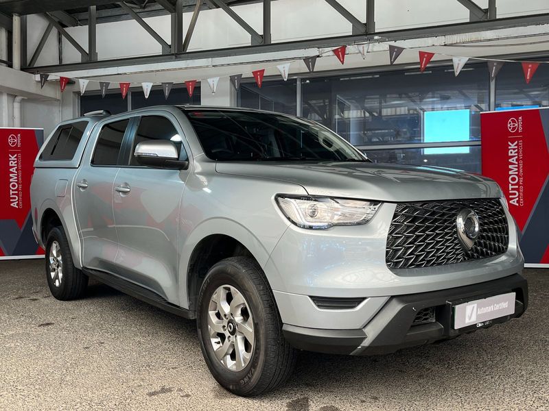 2022 GWM P Series 2.0 TD SX D Cab 4X4, Silver with 34500km available now!