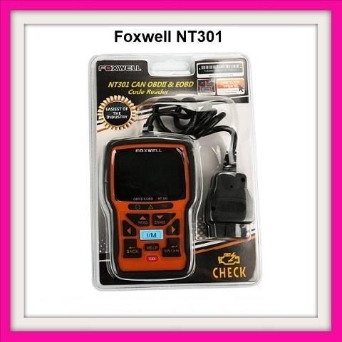 Foxwell NT301 OBDII  EOBD Code Reader Auto engine scanner now in stock