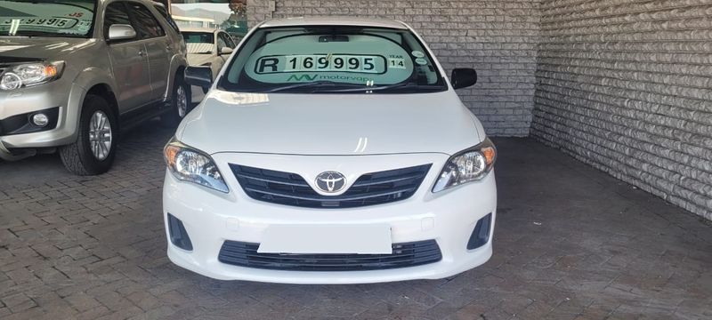 2014 Toyota Corolla Quest 1.6, Silver with 144412kms, Call Bibi 082 755 6298