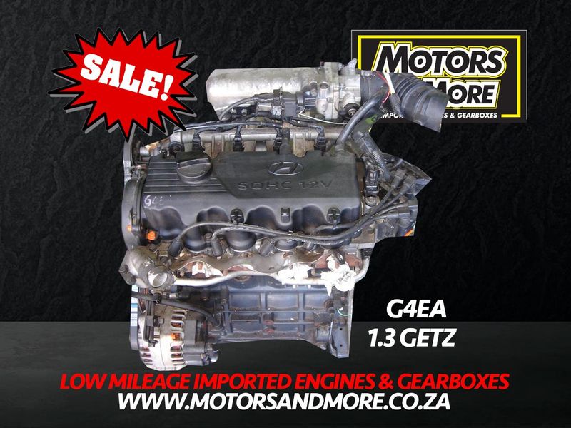 Hyundai Getz G4EA 1.3 Engine For Sale No Trade in Needed