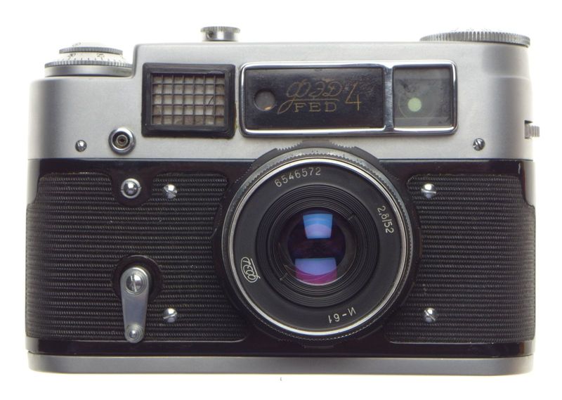 Fed 2 Leica Rangefinder copy type film camera 2.8/50mm lens