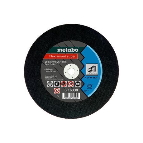 Metabo - Flexiamant Steel Cutting Disc - 350mm - TF 41 (616338000)