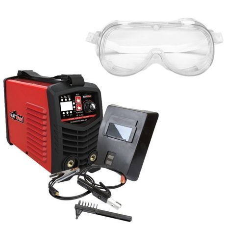 Matweld - Synergic Welder Inverter with Kit - 120A with Safety Goggles