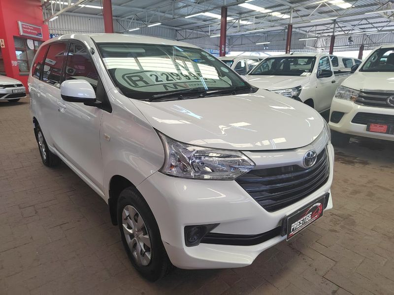 2016 Toyota Avanza 1.5 SX WITH 195358 KMS,CALL JOOMA 071 584 3388