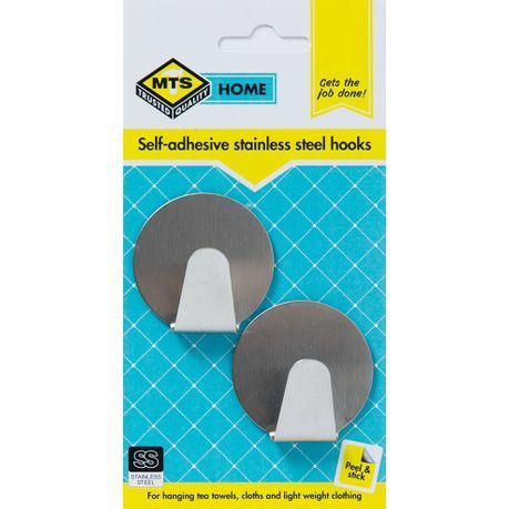 MTS Home Large Round Steel Hook 1 Piece