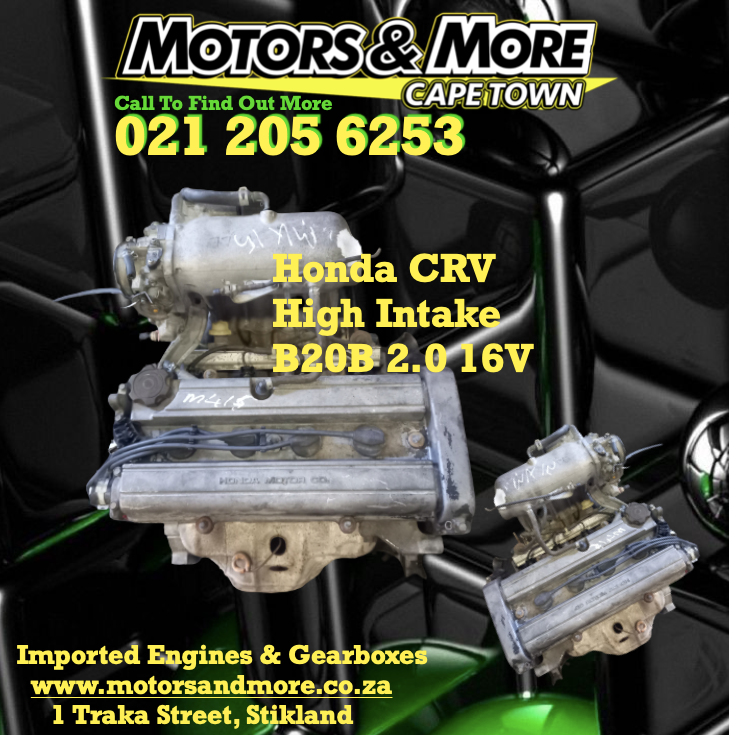 Honda CRV B20B High Intake 2.0 16V Engine For Sale