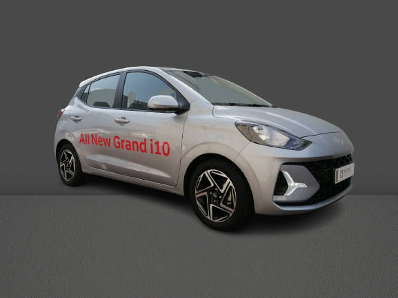 2023 Hyundai Grand i10 1.2 Fluid, Silver with 9000km available now!