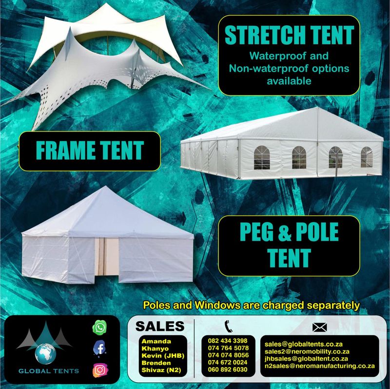 Tents - Global tents