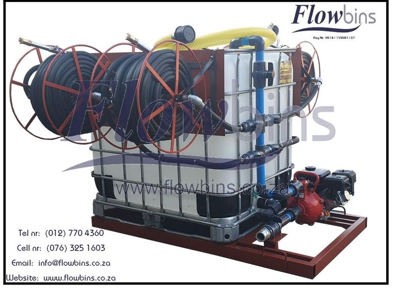NEW 600 to 6000Lt Water Bowser / Firefighter bakkie / skid from R13490