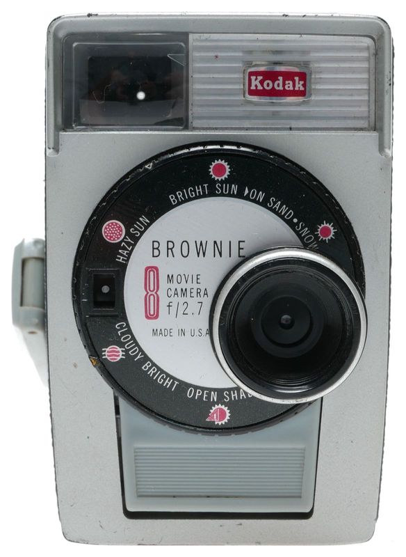 Kodak Brownie 8 Movie Vintage 8mm Cine Camera f/2.7