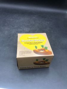 Nearly New Perfect Pets - Wooden Carrot Treat Clip On Boredom Breaker for Small Pets - The Perfect T