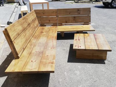 Wooden Couches