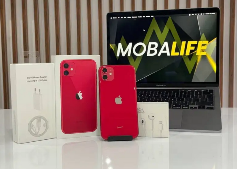 Iphone 11 64GB Product Red(4-month warranty)